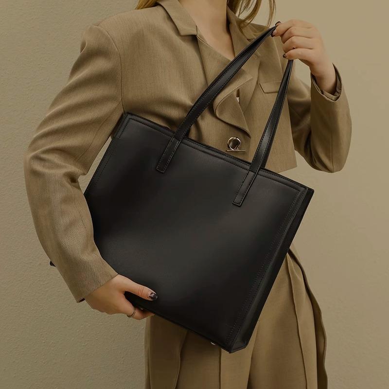 This Year's Popular Commuter Shoulder Bag Women's Bag 2025 New Spring and Summer Large-capacity Bucket To Work Commuter Tote Bag