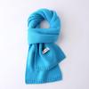 Premium Australian Merino Wool Scarf - Unisex Winter Warmth, Solid Colors