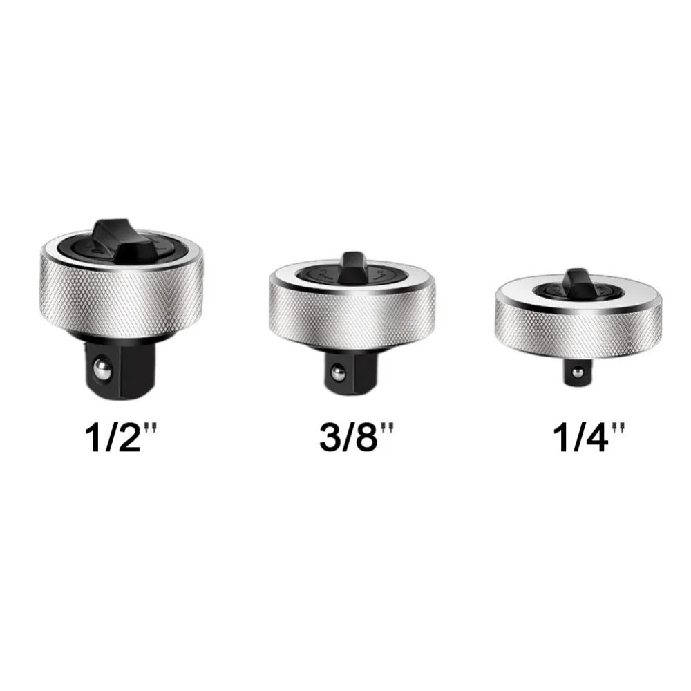 2025Mini Ratchet Wrench 1/4" 3/8" 1/2" Drive Small Quick Socket Portable Whole Steel Palm Finger Reversible Two-way Square Tool