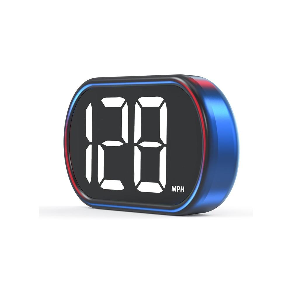 

Car Head Up Display HUD GPS Digital Speedometer MPH with LED Large Font Display Suitable for All Cars USB Cable Plug and Play