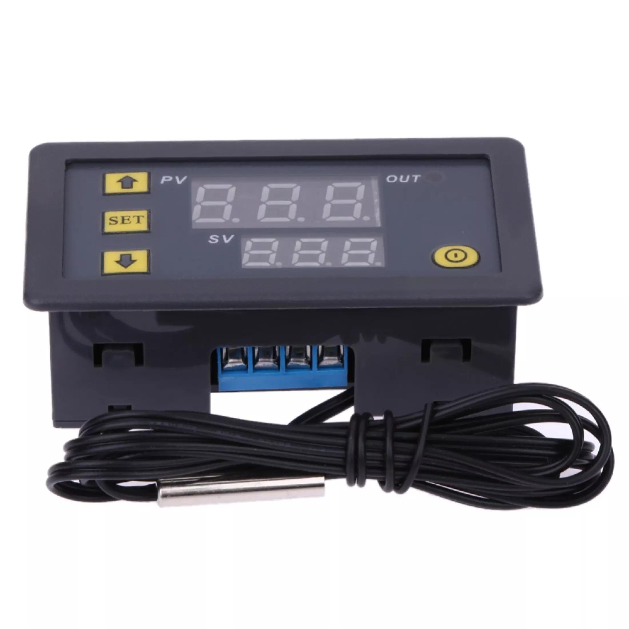 

W3230 Digital Thermostat Temperature Alarm Controller Sensor Meter Regulator 12V#1