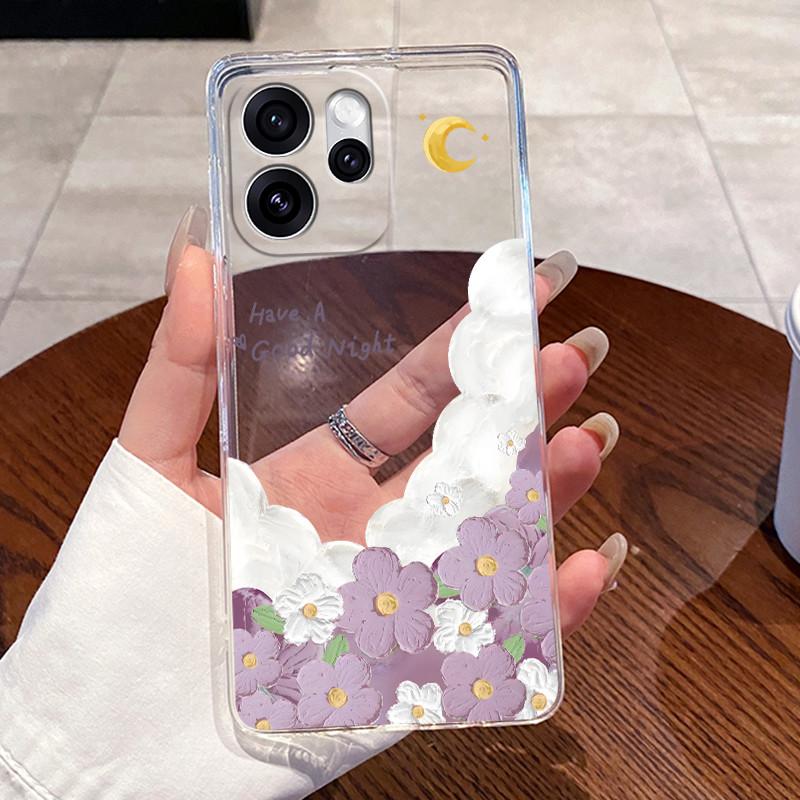 Jelly Casing For OPPO Reno15 F 5G Capa Reno 15 Pro Max 15PRO Clear Silicone Soft TPU Back Cover Cute Cat Rabbit Heart Phone Case