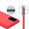 Protective Case - Toproduits® - A71 - Red - Flexible - Tempered Glass