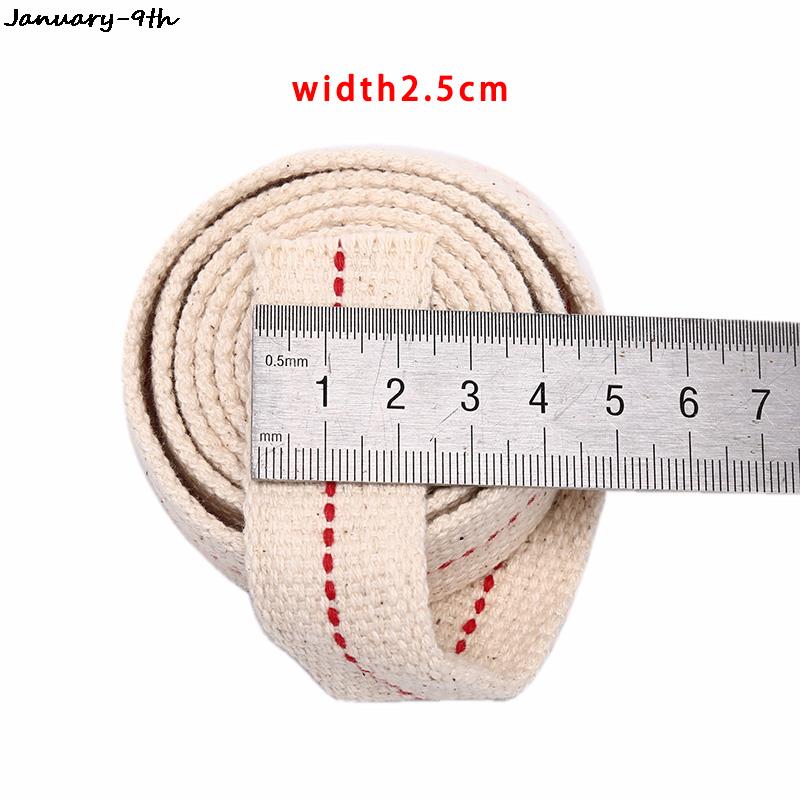 1Meter Kerosene Lamp Wick Braided Cotton Flat Oil For