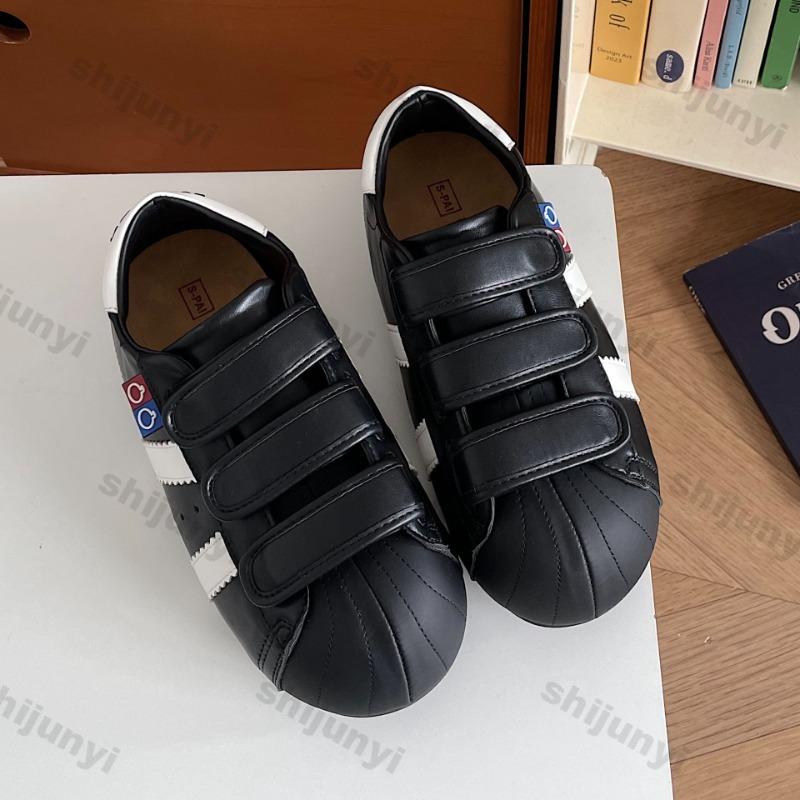 Fashion Women's Casual Shoes 2025 Autumn New Fashion Vintage Non Slip Soft Sole Flats Lightweight Comfortable Luxury Vulcanized Shoes