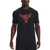 Under Armour Project Rock Brahma Bika póló 'Fekete Piros' Férfi 1371214-001