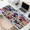 Custom Name Personalized Jujutsu Kaisen Pattern Mousepad, Laptop PC Desk Mat, Decorative Desk Mat for Home Keyboard Pad Gift