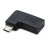 USB C To Micros USB Adapter Right Angle Type C Connectors For Convenient Use In Tight Space Charging & Syncing Converter