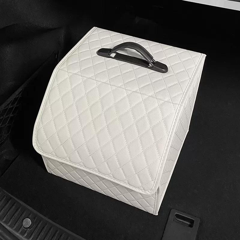 Camellia Car Trunk Storage Box: Multi-functional Organizer for Women