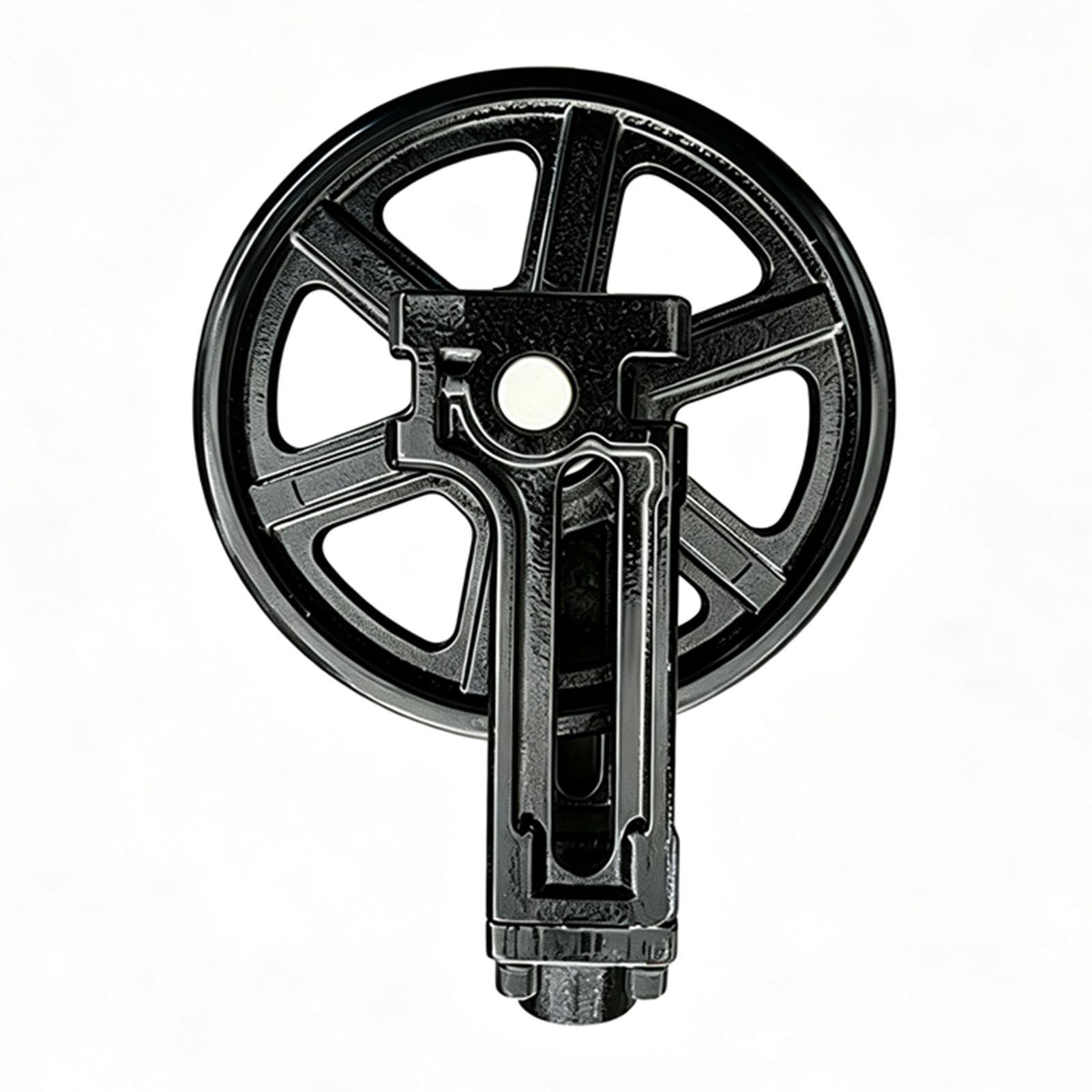 Rueda Loca de Cadena de Repuesto para Mini Excavadora ISDZJL H12 para Tensor de Rueda Loca Delantera de Mini Excavadora AGT H12