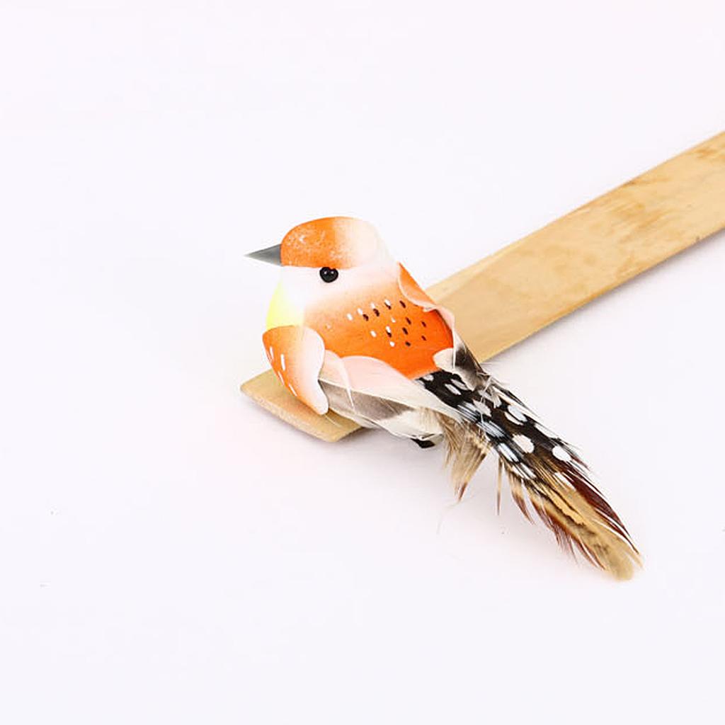 Simulated Feather Birds For Christmas