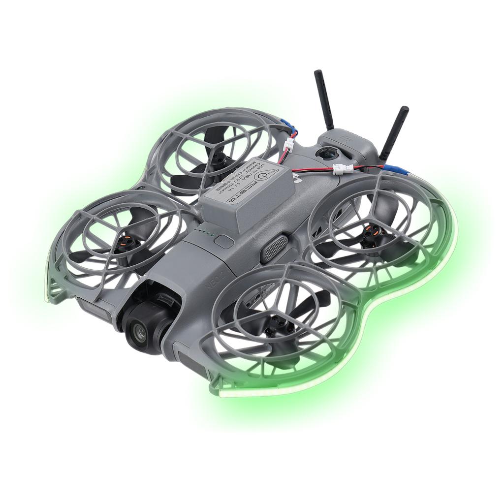 Luz de Voo Noturno LED com Brilho Ajustável de 3 Níveis para DJI Neo2 Tira de Luz Lâmpada à Prova d'Água para Acessórios de Drones DJI Neo2