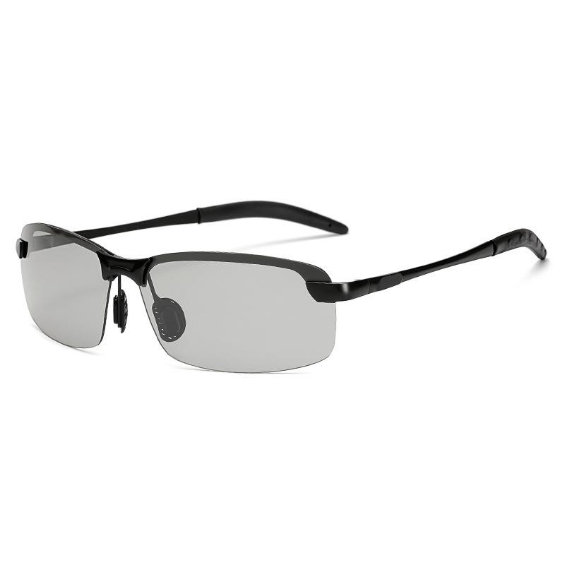 

3043 Men S Sunglasses Day And Night Driving Glasses Color-Changing Polarized Sunglasses Fishing Glasses PC