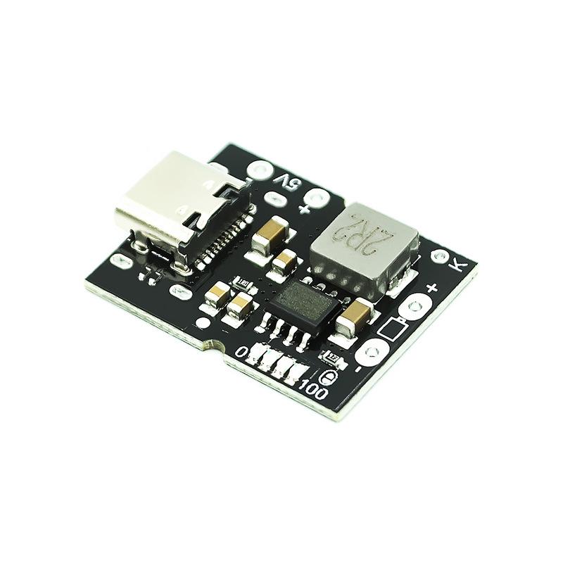 High-Precision 5V2A Charge/Discharge Module with Type-C Input for 4.2V Lithium Battery
