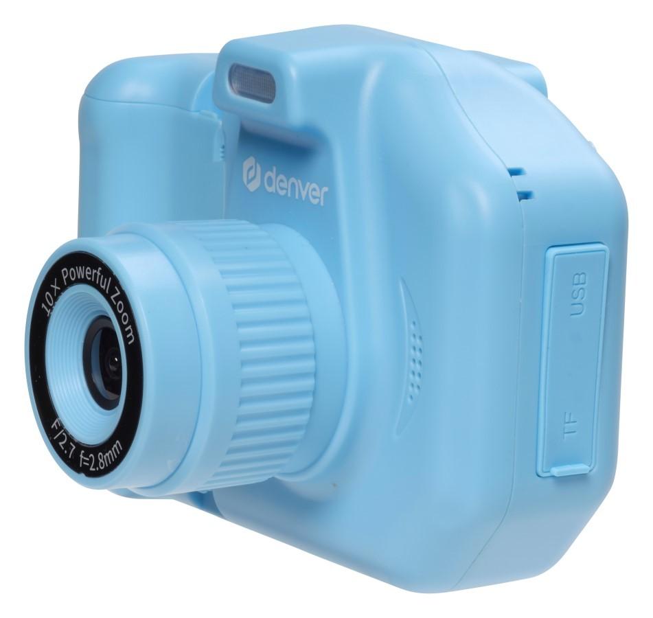 DENVER KPC-1370BU - Digitalkamera mit Thermodrucker für Kinder, blau, Denver