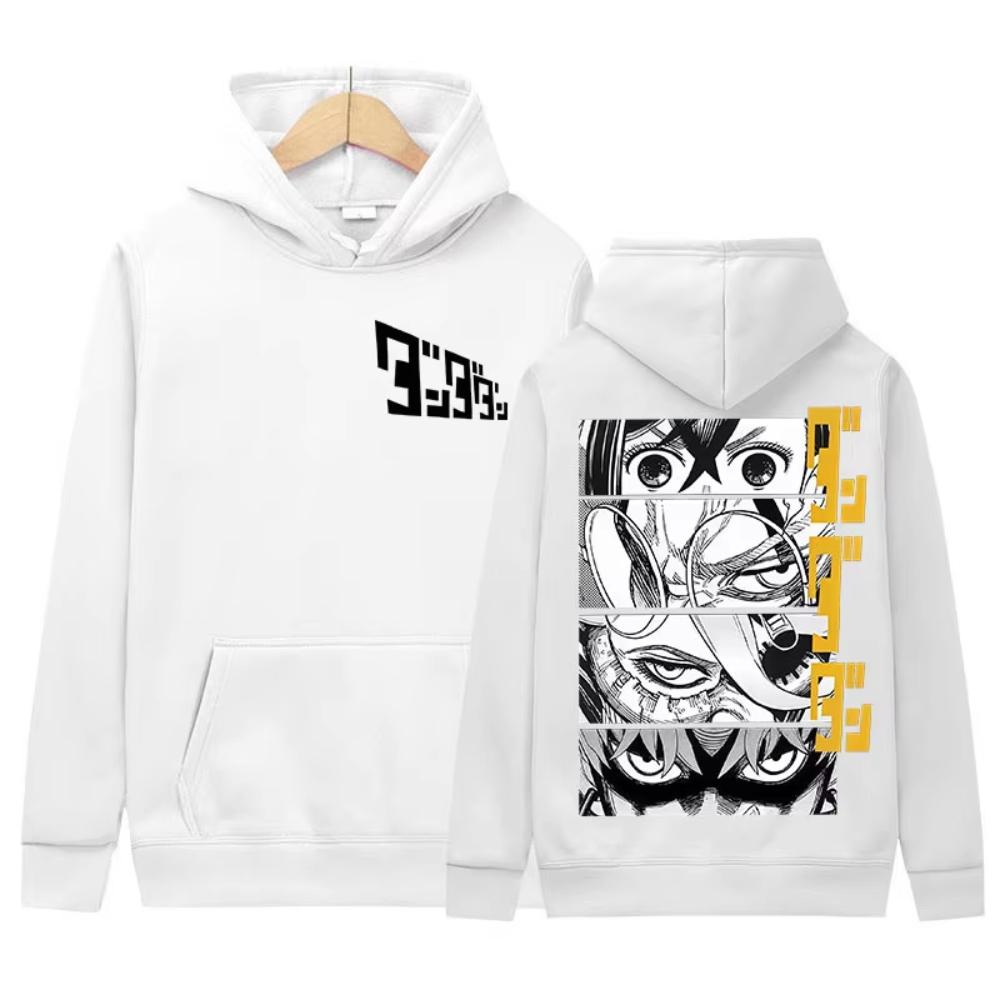 Japanese Anime Dandadan Okarun Graphics Hoody Men's Women Clothing Vintage Oversized Sweatshirt Loose Long Sleeve Hoodie