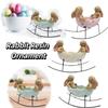 Creative Craft Easter Bunny Ornaments Vintage Style Rabbit Cradle Easter Decoration  Spring Season