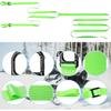 Moonoom 17.5Ft Heavy Snowmobile Tow Strap With Two Hook,400Kg Break Strength Reinforced Emergency Off Tow Rope,Snowmobile Accessories,Safety Kit For