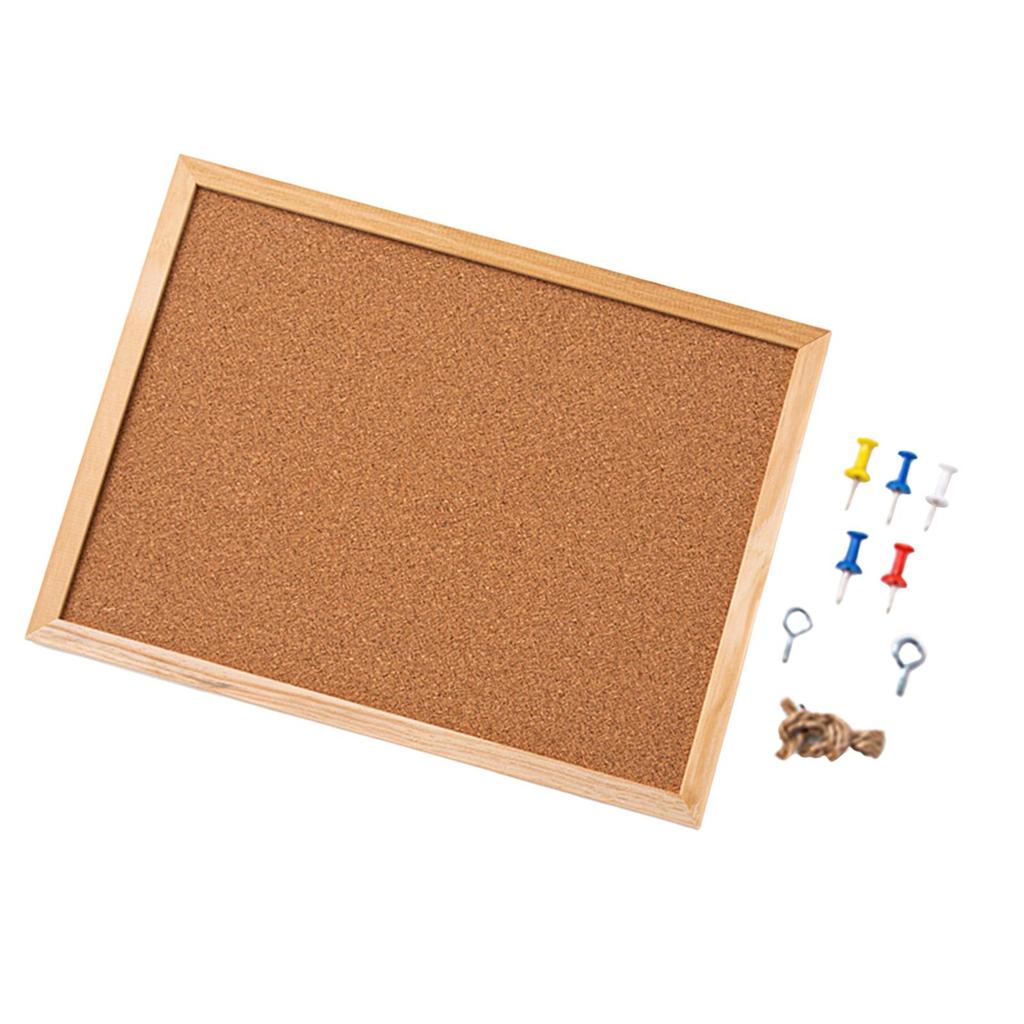 Cork Bulletin Board Decorative Board Kitchen Tack Board DIY Corkboard