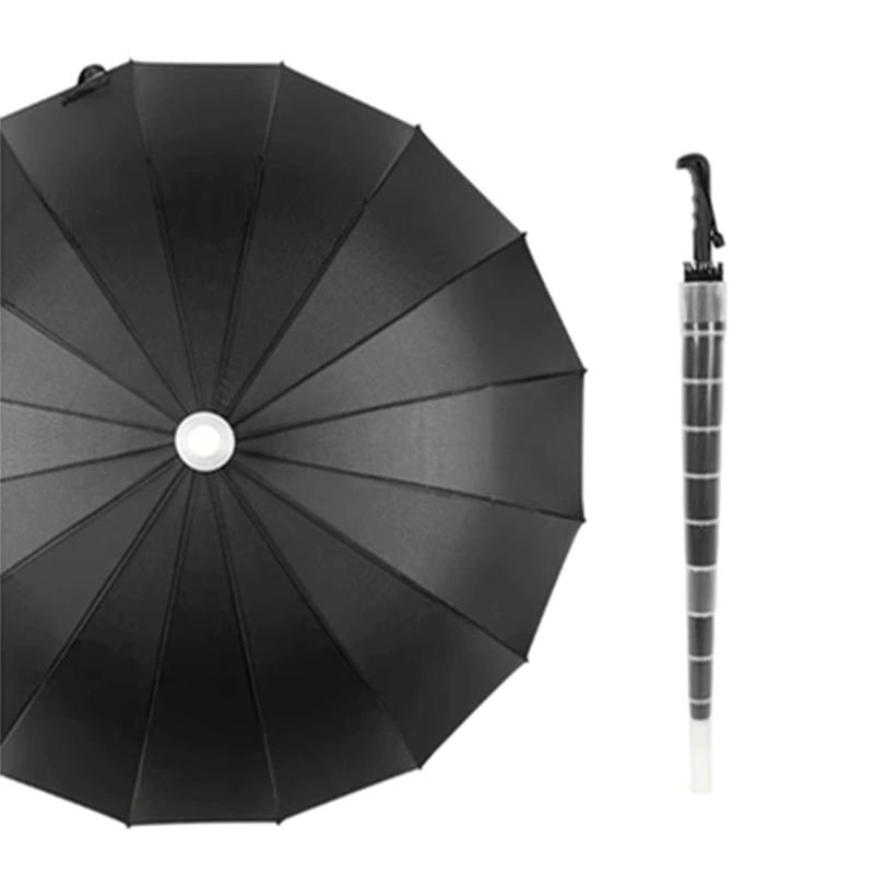 70cm/80cm Plastic Non-drip Car Retractable Cover Umbrella Waterproof Cover Home Sleeve Holder Drip-proof Umbrella Transparent