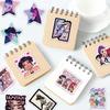 50-Piece Set: Creative K-POP Demon Hunter Girl Group Stickers for Journals, Water Bottles, and Phone Cases.