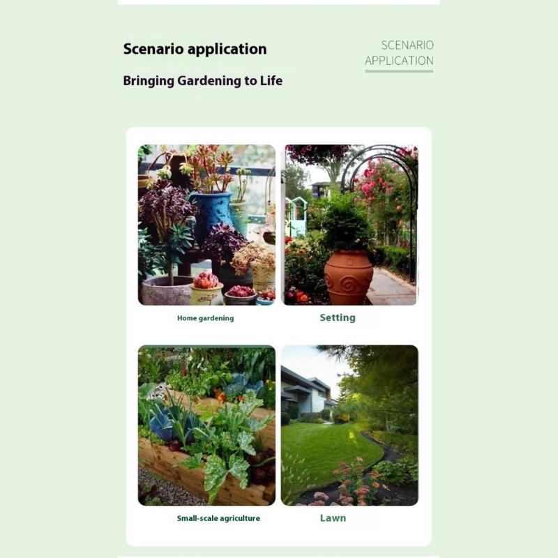 Rotating Indoor Garden Automatic Watering Spikes Stake Soil Moisture Regulators Plant Waterers Watering Systems for Home