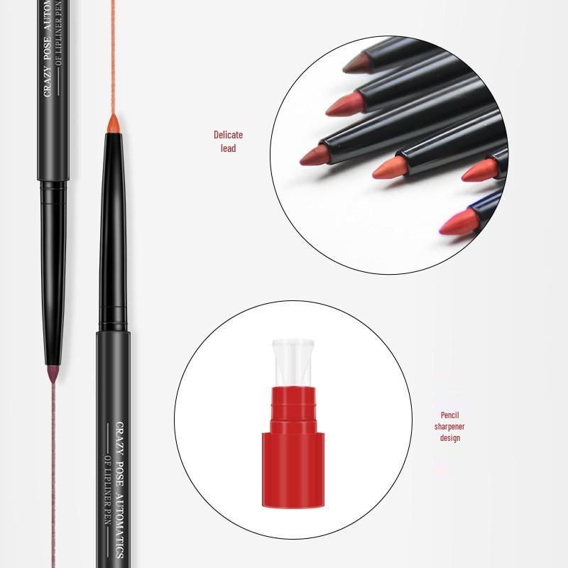 Bi Jiang Waterproof Long-lasting Matte Lip Liner In Bean Paste Color
