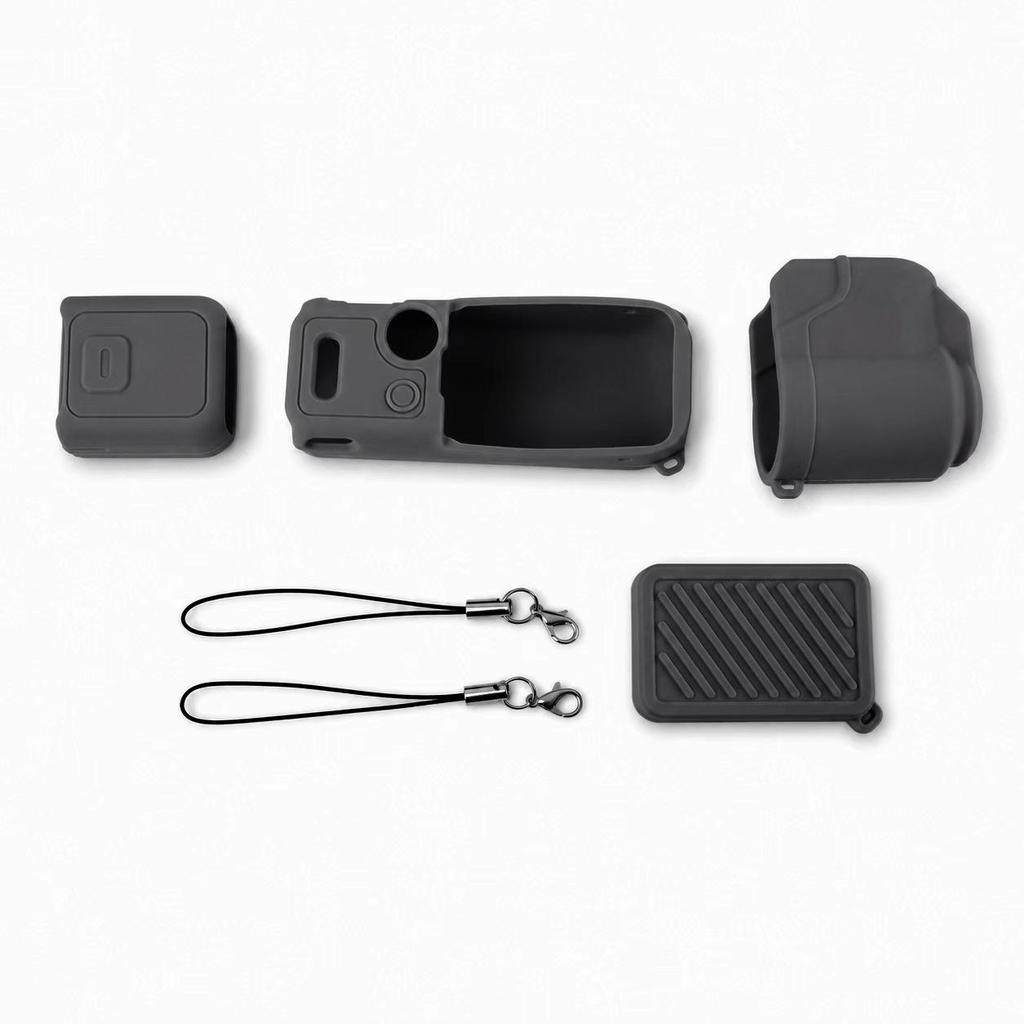 DJI Pocket 3 Pink Anti-Scratch Silicone Protective Case for Osmo Camera