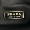 PRADA Triangular logo MV519 Handbag black Women used
