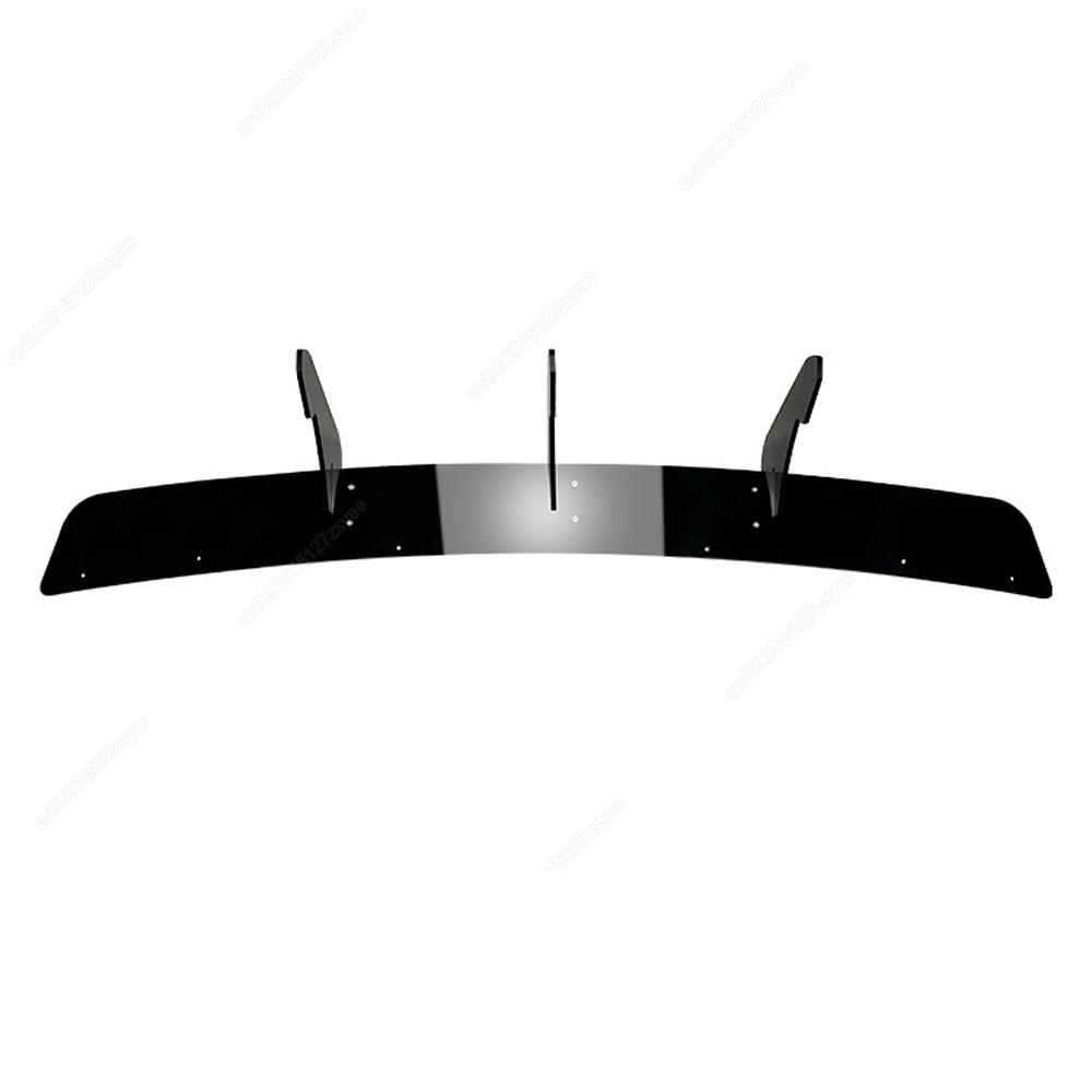 Heckstoßstangenlippe Diffusor Spoiler Splitter Für Mercedes Benz A-Klasse W176 AMG Line 2016-2018 Schrägheck Bodykit Tuning Hochglanzschwarz