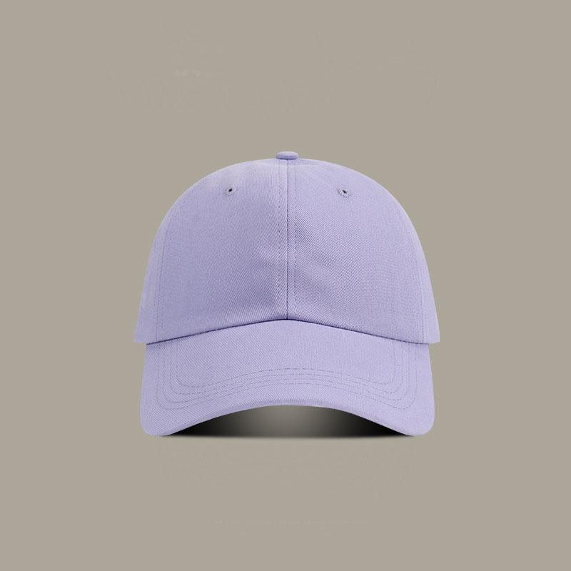 Custom Logo Spring Unisex Soft Top Baseball Caps for Men Women Solid Color Outdoor Sport Baseball Cap for Teenagers