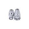 Alphacool Eiszapfen quick release connector kit with double bulkhead G1-4 inner thread - Chrome