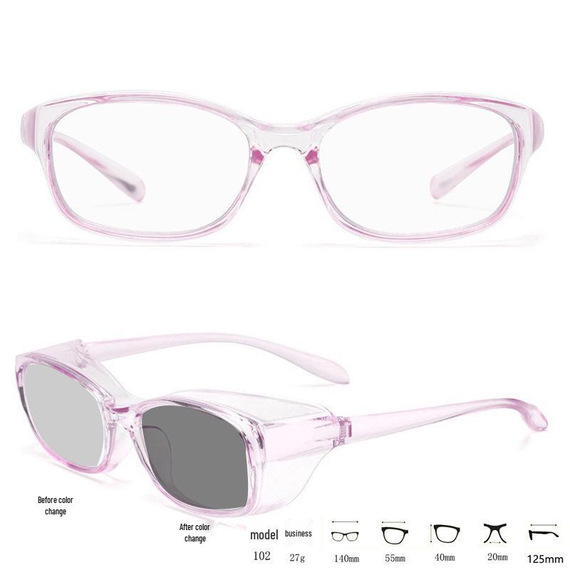 New Anti-Pollen Silicone Ring Polarized Photochromic UV Protection Anti-Fog Sunglasses