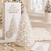 Multicolor Beaded Christmas Tree Kit PVC Glitter Personalized Bead Art Holiday Craft Project Easy to Assemble Creative Craft Set