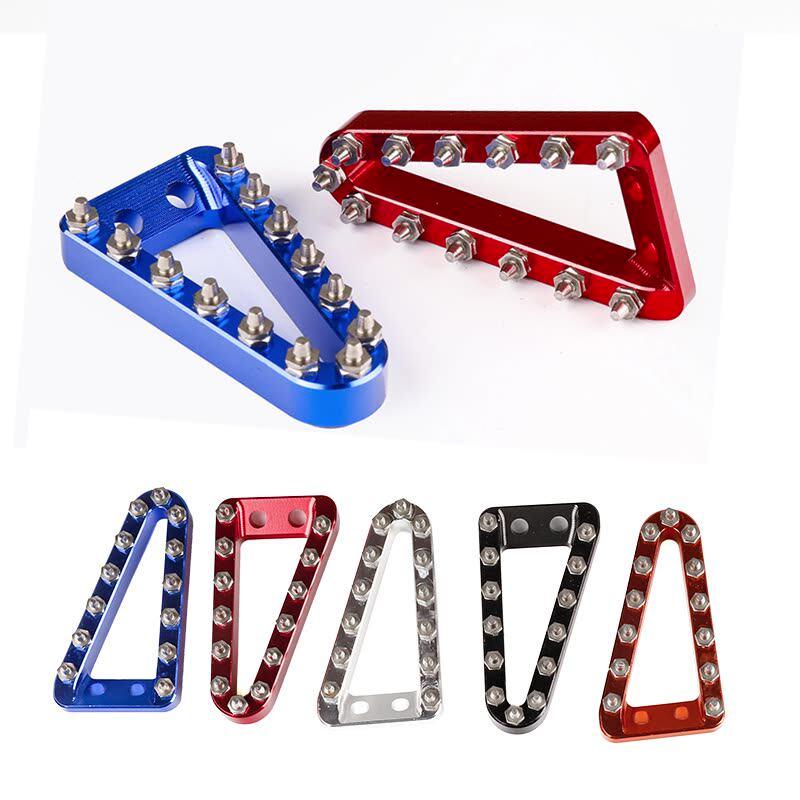 Motorcycle Cnc Rear Brake Pedal Step Plate Tip For Exc Xcw Excf 125-530 Tc Te Fe 2008- 2016 Mx Motocross Access