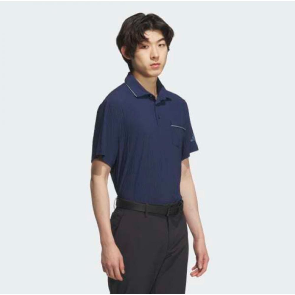 

AdidaS Golf AdidaS Men S SeerSucker Polo T ShirT XL(105)