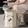 Thickened Foot Bath Bucket Collapsible Foot Soak Bucket Multifunctional Foot Washing Bag  Travel
