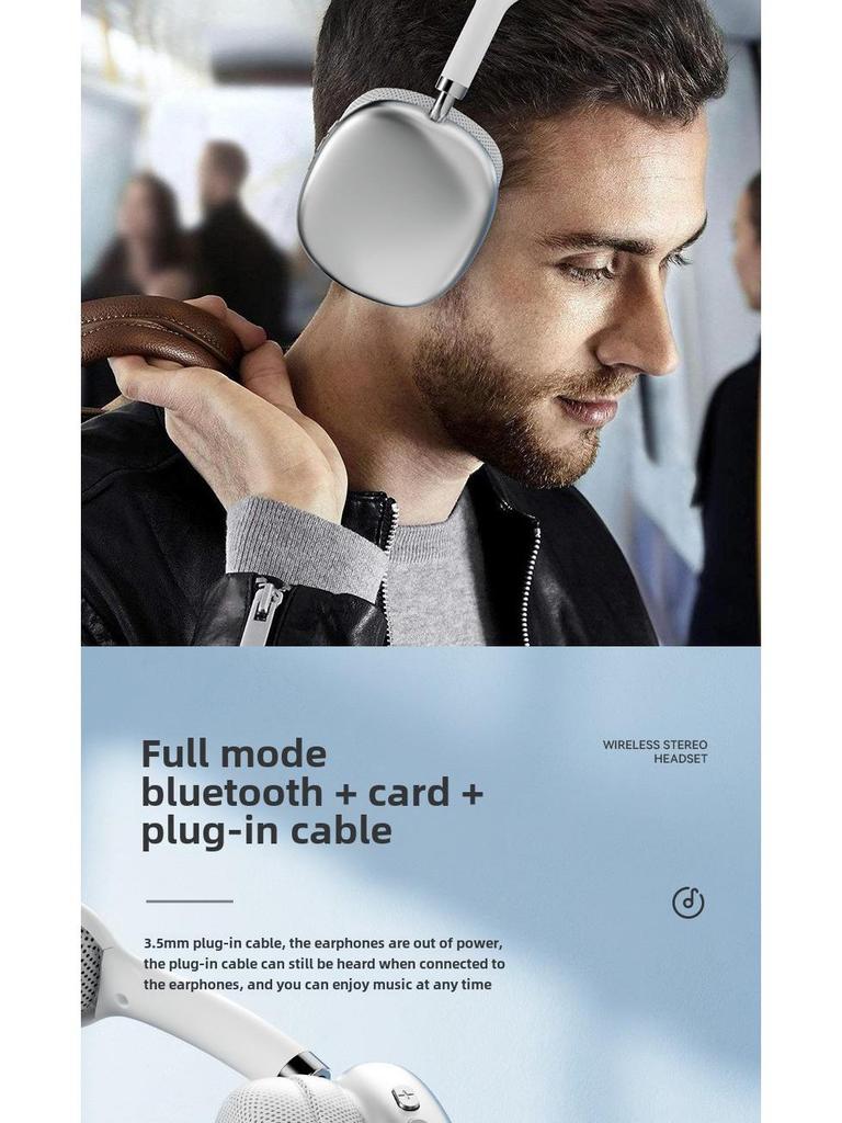 Căști wireless Bluetooth P9 Pro Max cu reducere a zgomotului