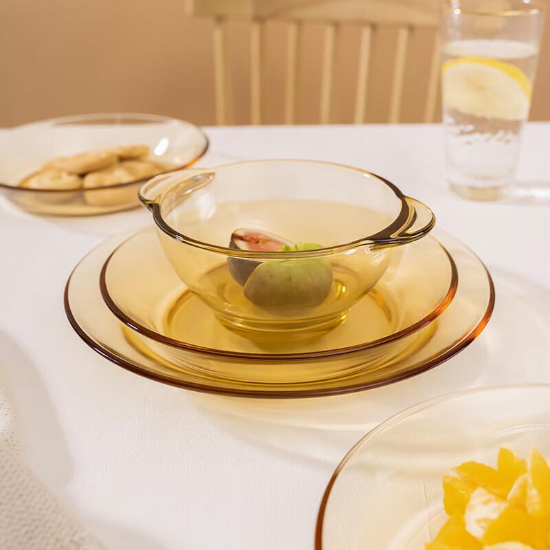 Debo DEP-827 Eunice 8-Piece Glass Dinnerware Set