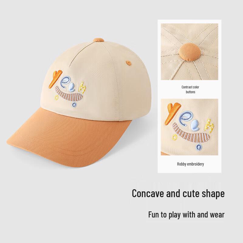 YEEHOO Kids' Summer Breathable Pure Cotton Sun Hat