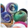 China Factory  Gradient Rainbow Dyed Woolen Yarn Hand-Woven for Knitting Weaving Sewing Clothes Hats Scarves