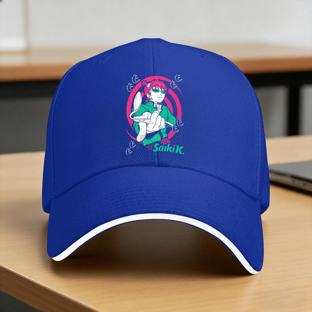 Saiki K Kusuo No Psi Nan Baseball Cap Running Hippie Hip Hop Hats Unisex Men Casual Design Snapback Cap