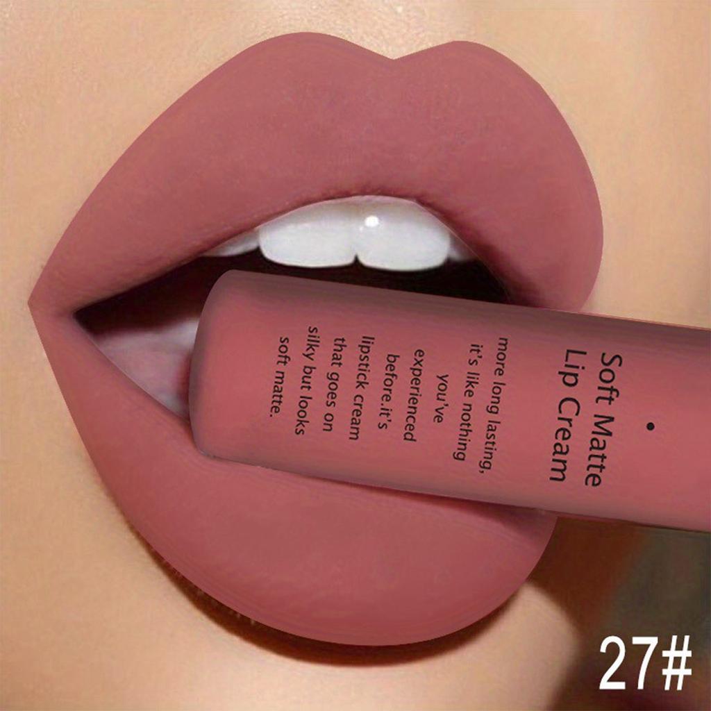 7,5 ml lang anhaltender, wasserfester Lipgloss für Make-up für Frauen, feuchtigkeitsspendender Lipgloss
