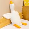 Plush Big Toy White Goose Childrens Pillow Floor Push Doll Valentines Day Gift Doll