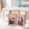 Double/Triple Foldable Hinge Photo Frame Creative Portrait Picture Frame  Gift