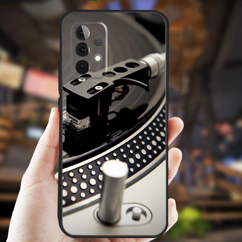 Vinyl DJ Record Art Case For Samsung Galaxy A52 A32 A22 A12 A13 A33 A53 A73 A14 A34 A54 A50 A51 A71 A52S Cover