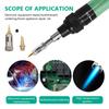 4-in-1 Pen-shaped Gas Soldering Iron,Adjustable 1300 ℃ Flame Temperature ,Portable Household Gas Soldering Iron Welding Tool