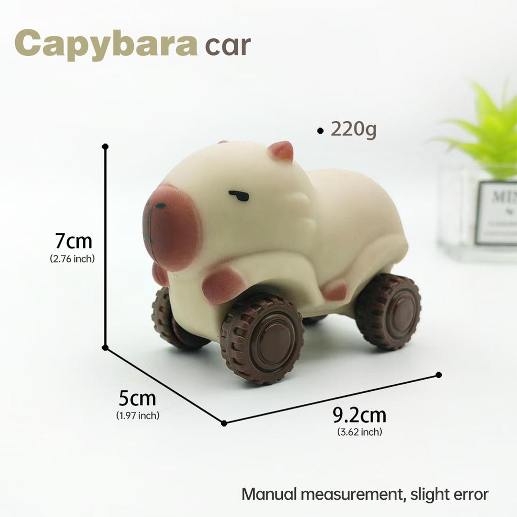 Capybara Squishy Cars Home Decor, for Stress Relief, for Christmas Halloween Birthday Gifts, Perfect for Bookshelf & Home Office