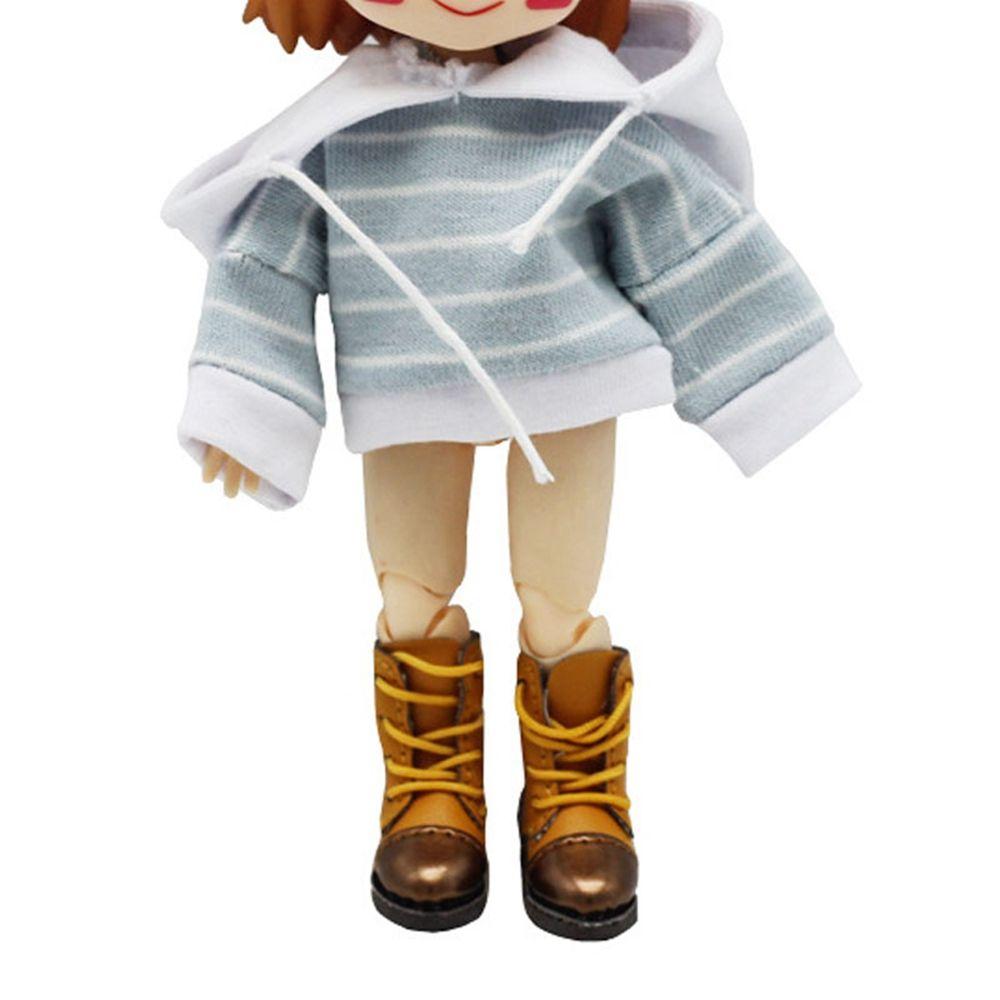 Knot Candy Colors 11,1/12 Doll T-shirt Sweater Long Sleeve Clothes Striped Sweatshirt Doll Coat