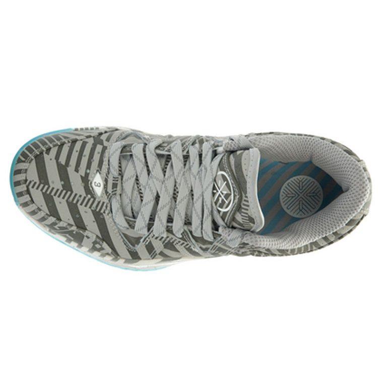 Li Ning WOW 2 Way Of Wade 2 Slip Resistant Cushioning Abrasion Resistant Low top Basketball Shoes Men's Gray Blue ABAJ007-5